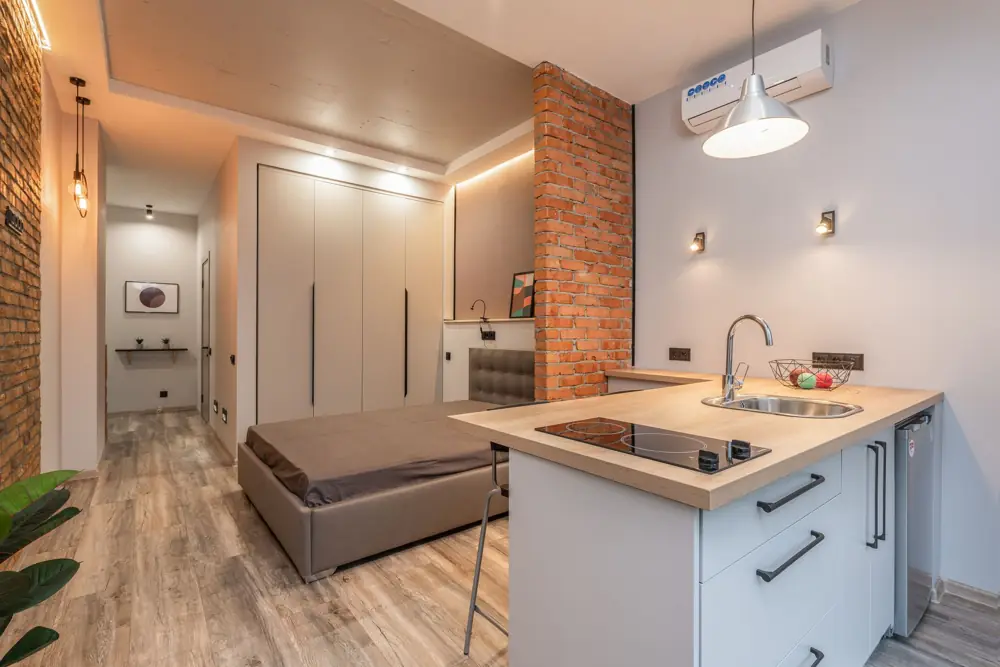 Weekly Rate Hotels Kitchen